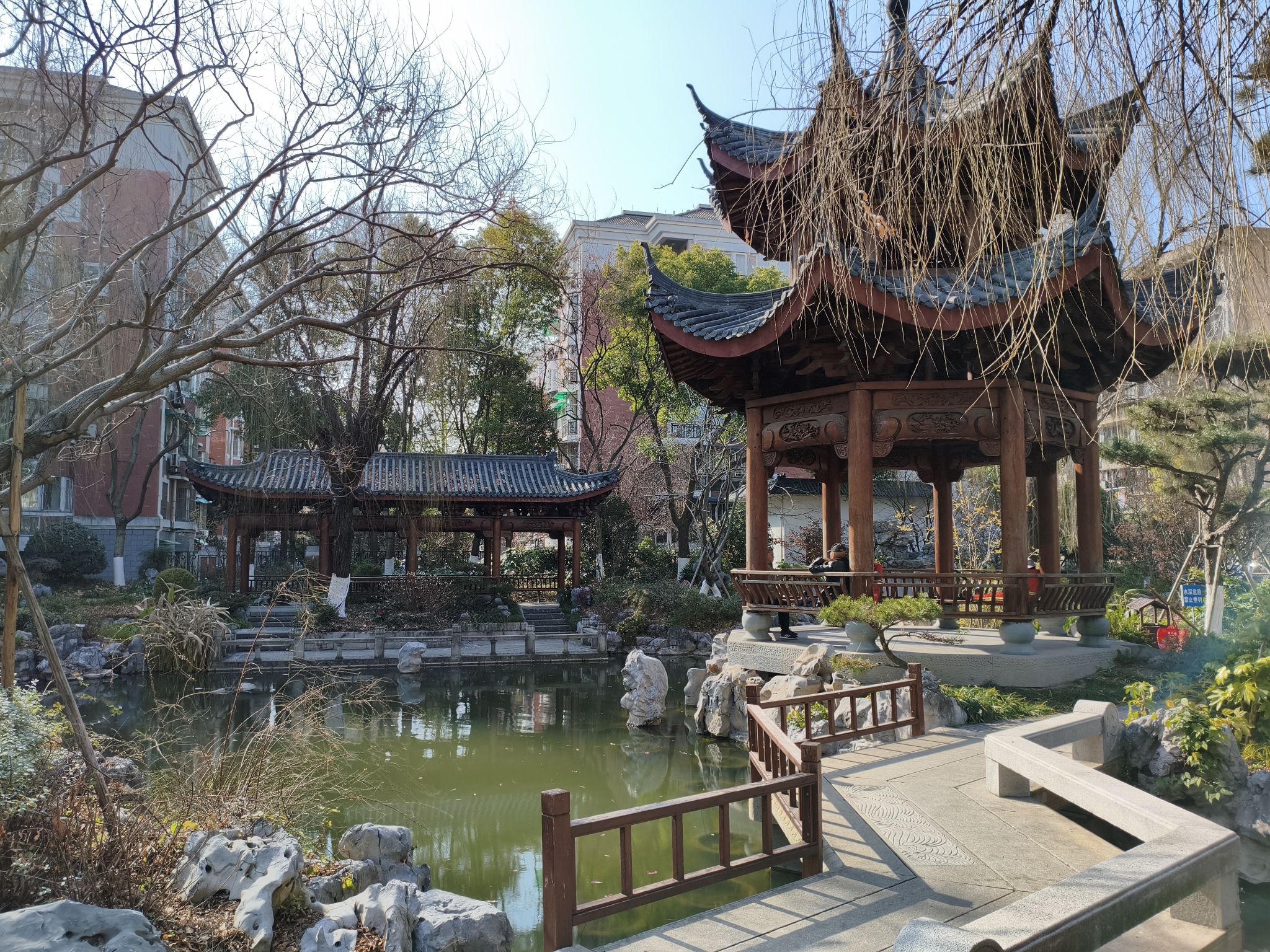明因寺遗址公园实景照片