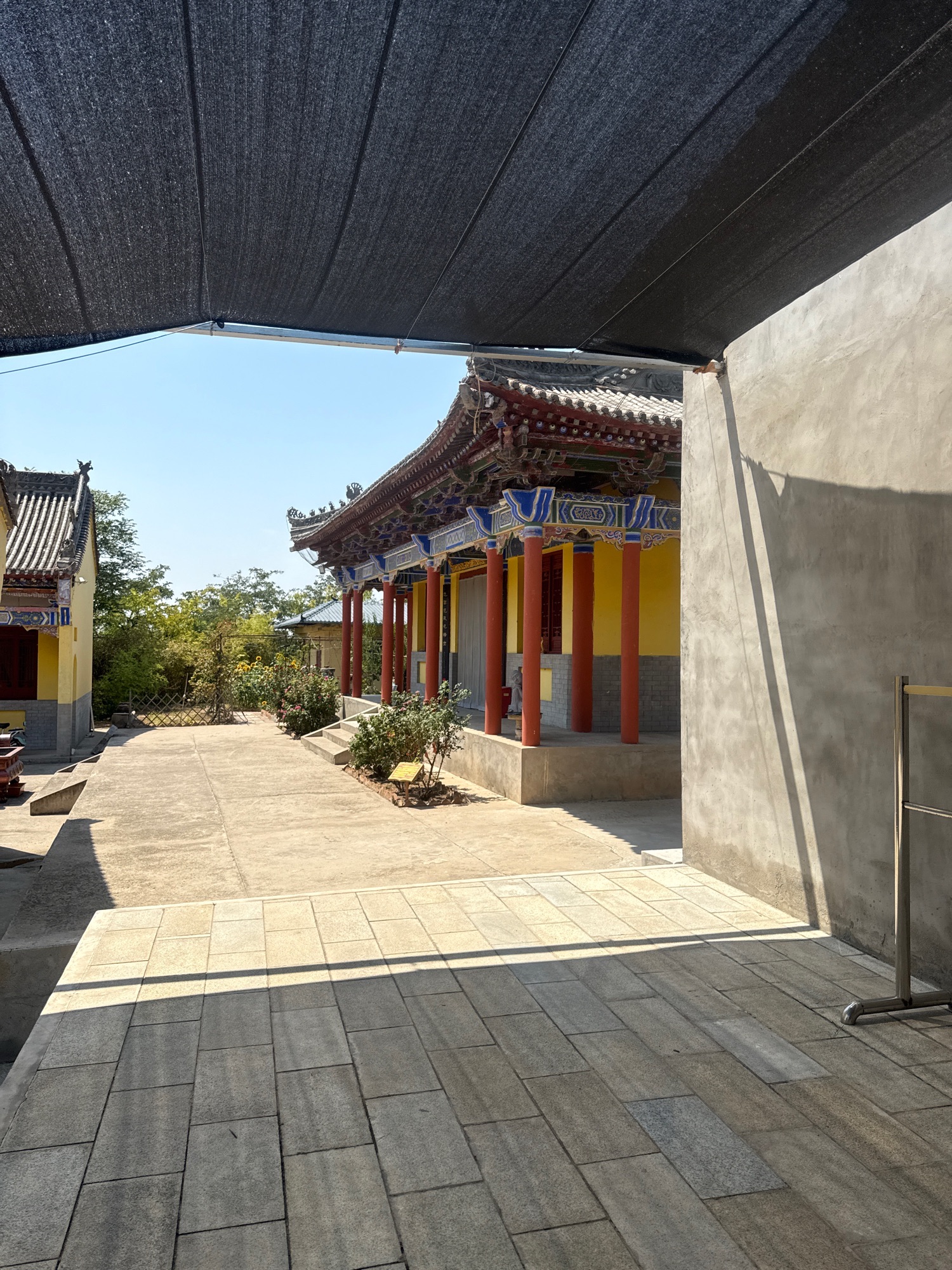 大荔县万寿寺实景照片