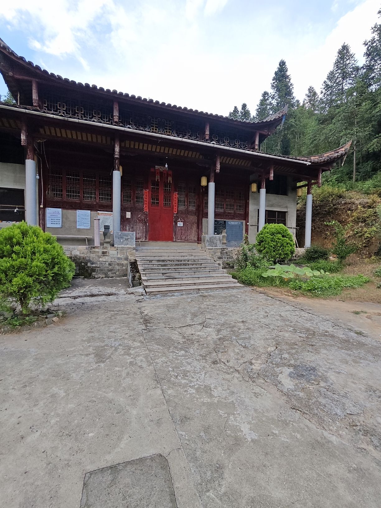长窠寺实景照片
