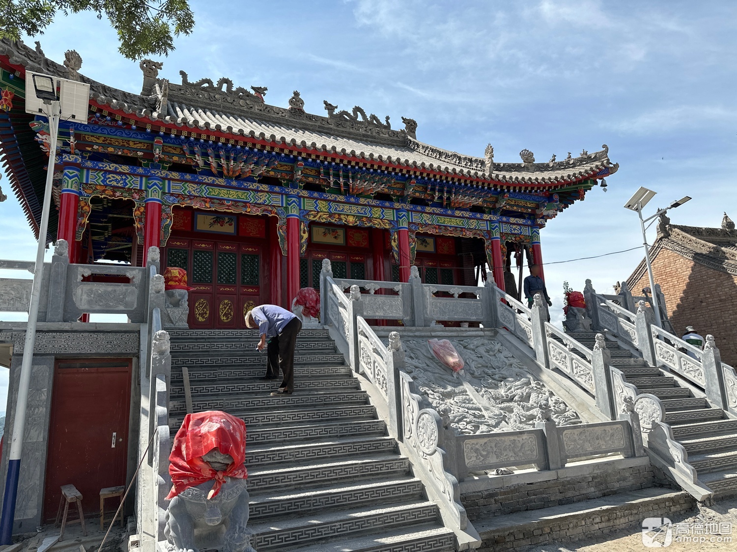 小灵山寺实景照片