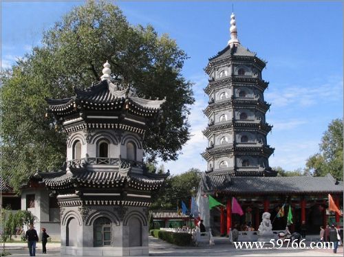广灵县九龙山极乐寺实景照片