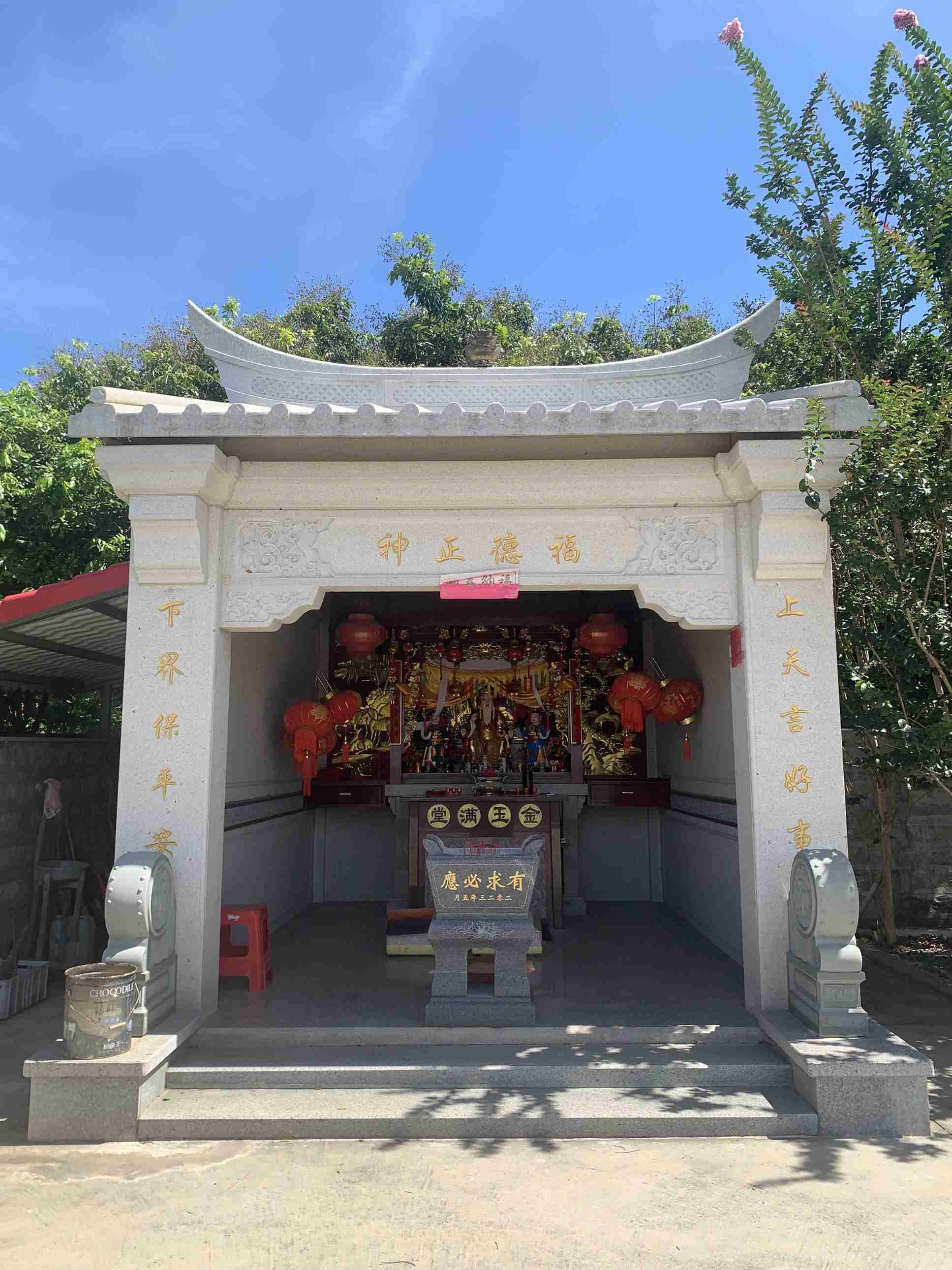 紫璜山土地庙实景照片