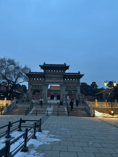 北陵公园-石牌坊