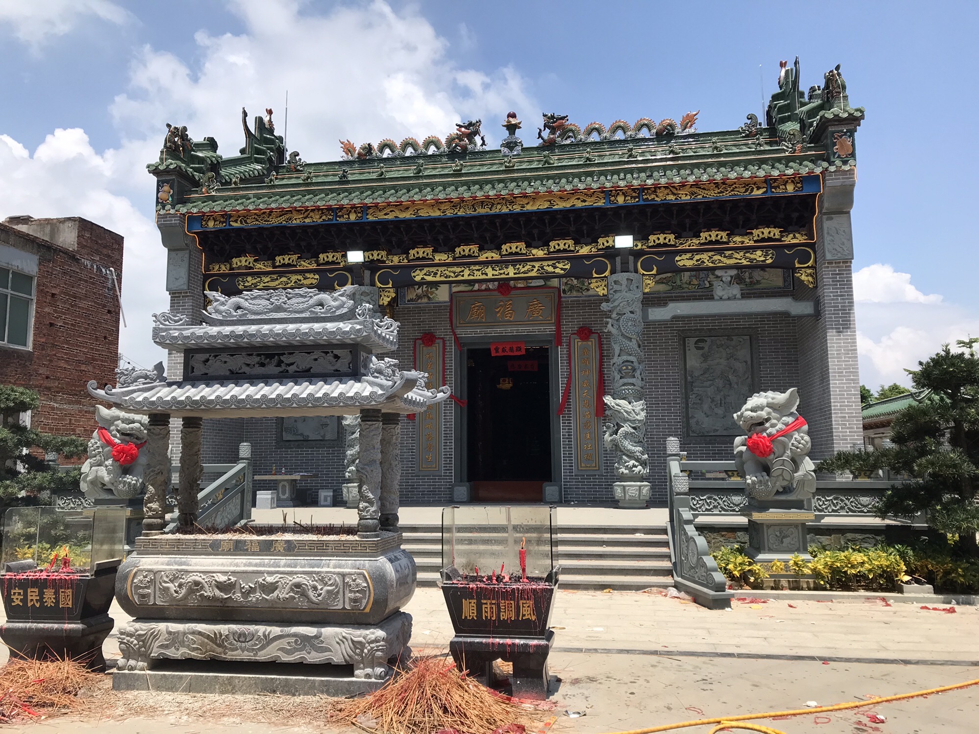 官滘村广福庙实景照片