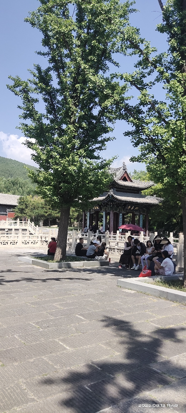 晋祠娘娘庙实景照片