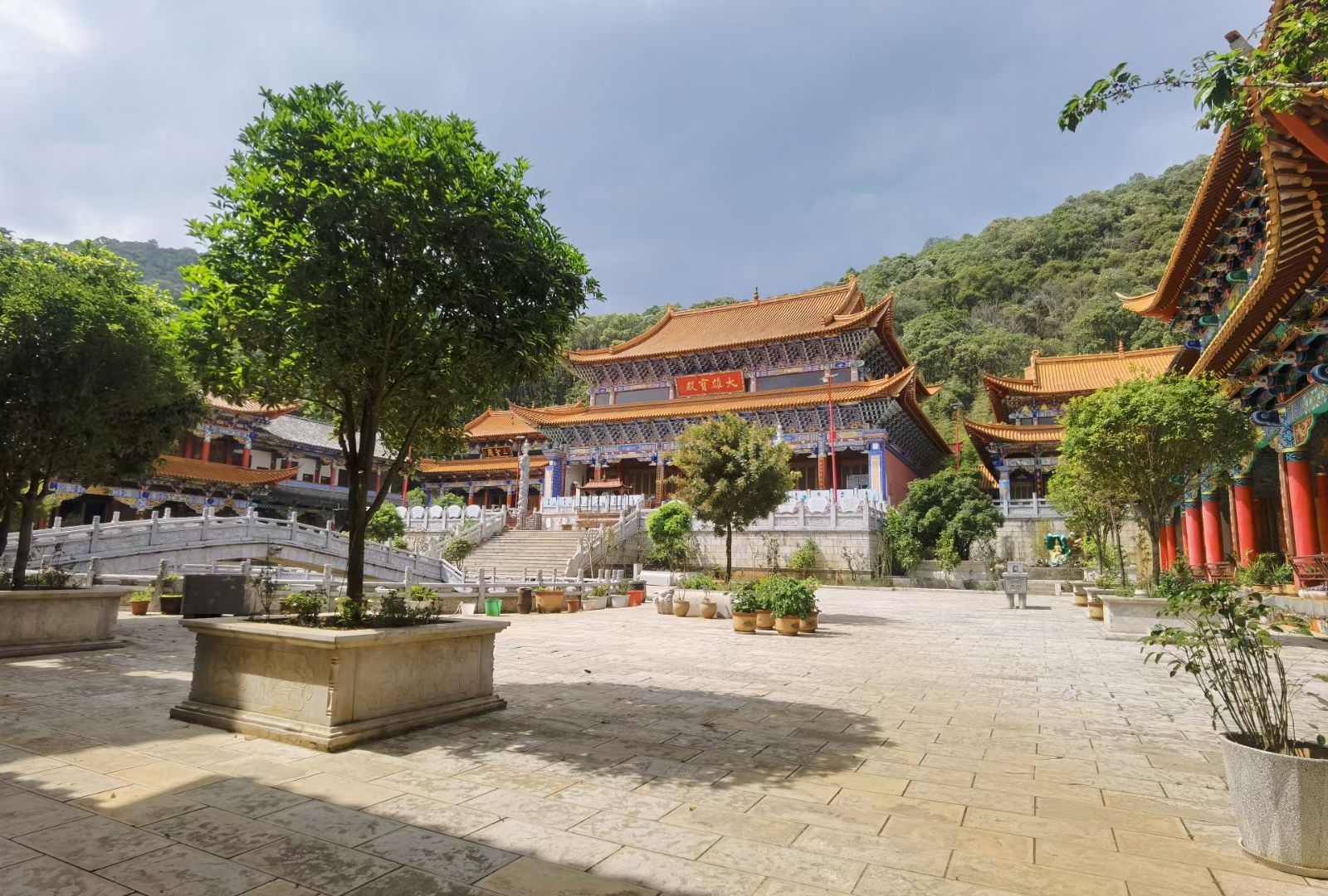 仙湖北山寺实景照片