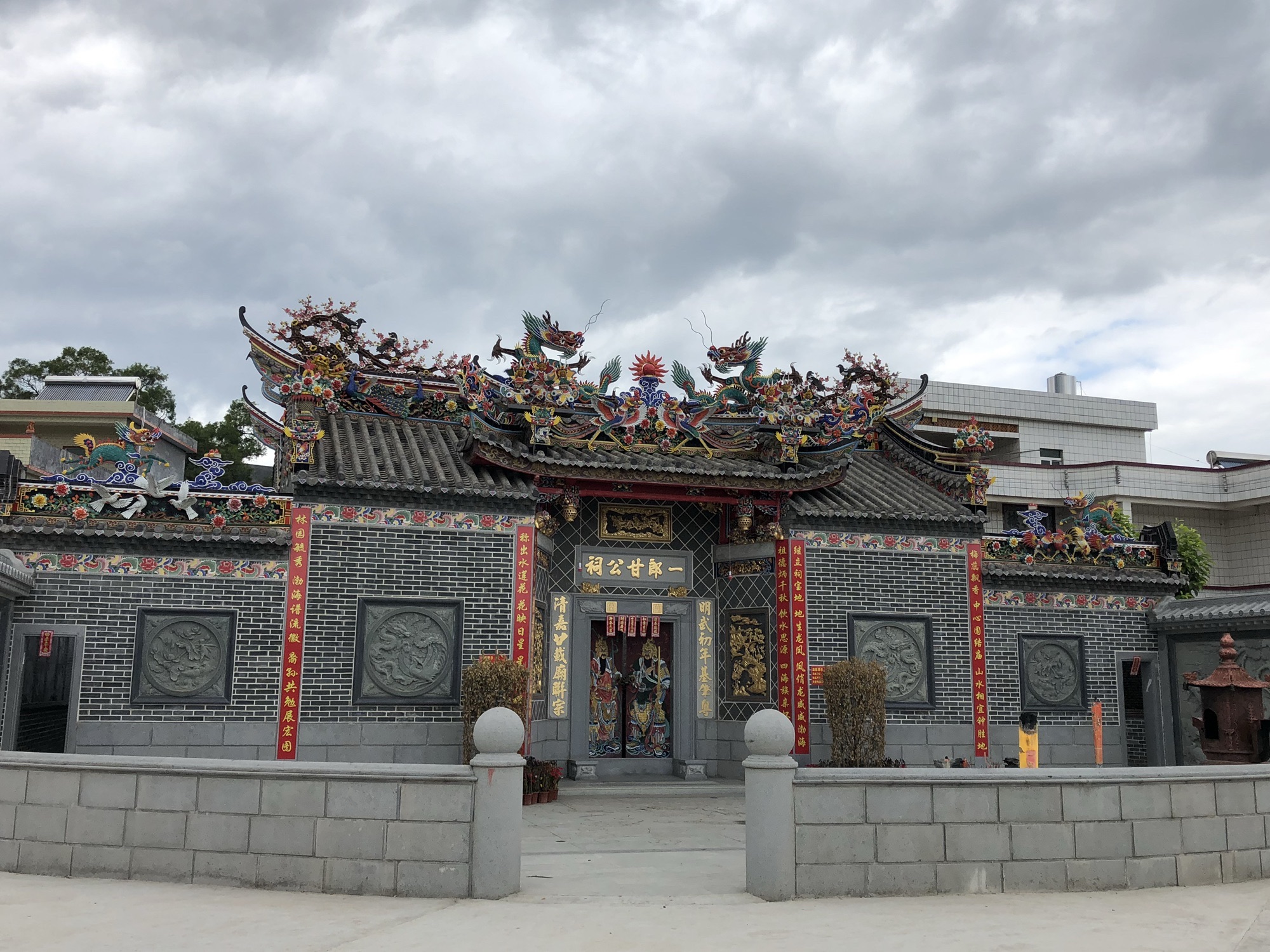 一郎甘公祠实景照片