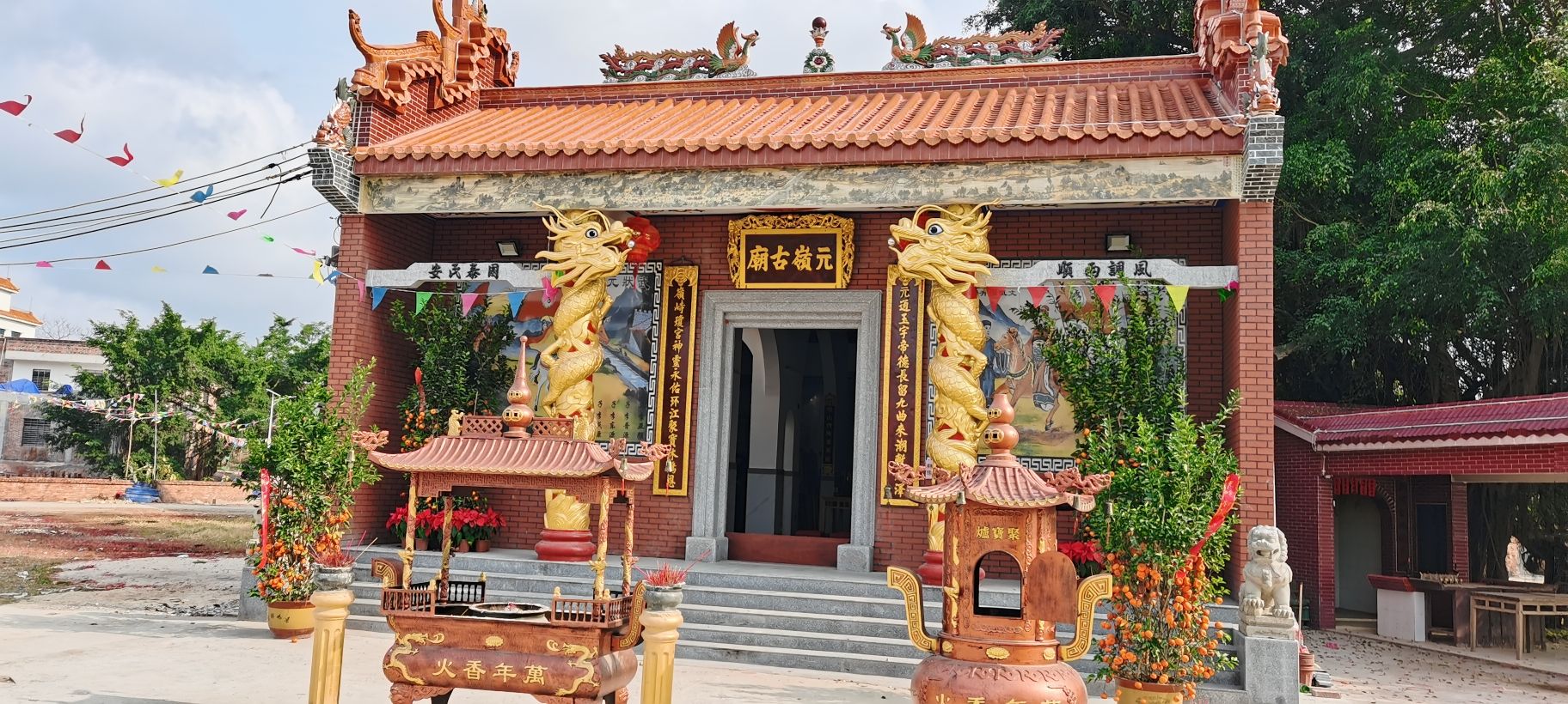 园岭古庙实景照片