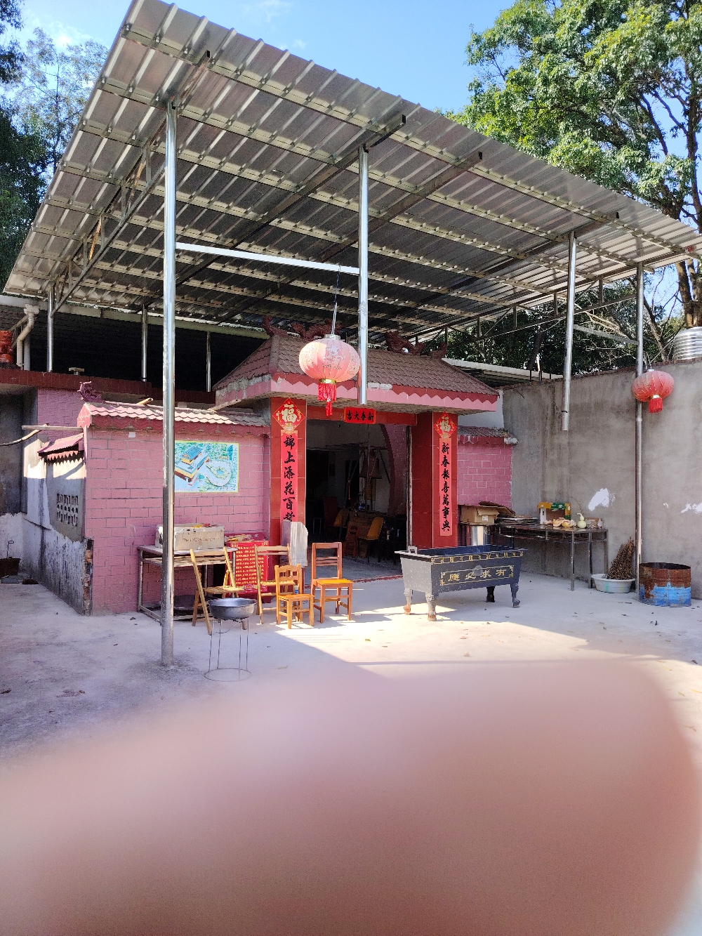 矮岭凤灵寺实景照片