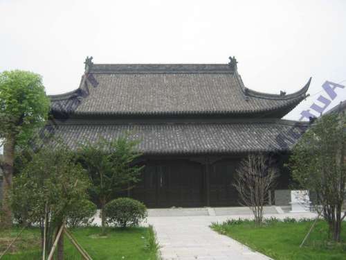 北山寺大殿实景照片