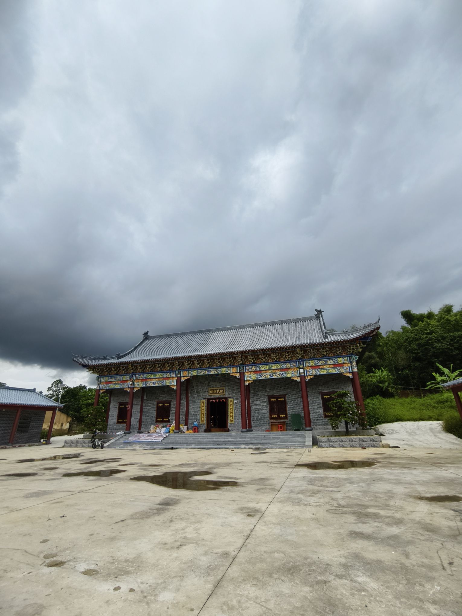 石子岭徐氏宗祠实景照片