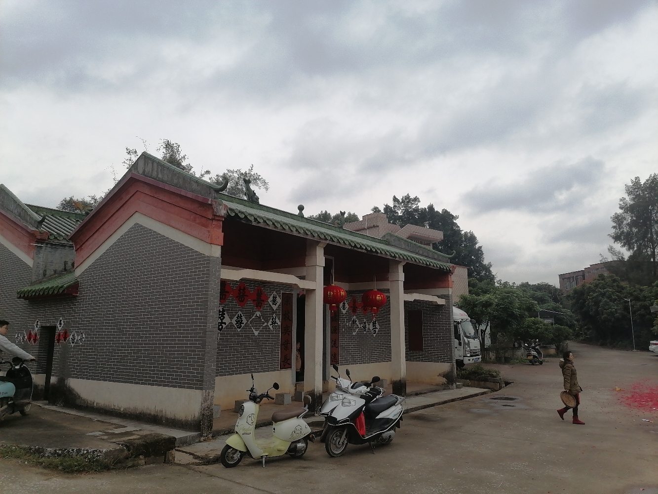 榃城黄氏大宗祠实景照片