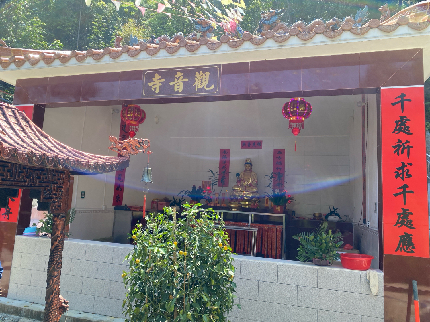 龙窝镇琴江村龙泉观音寺实景照片
