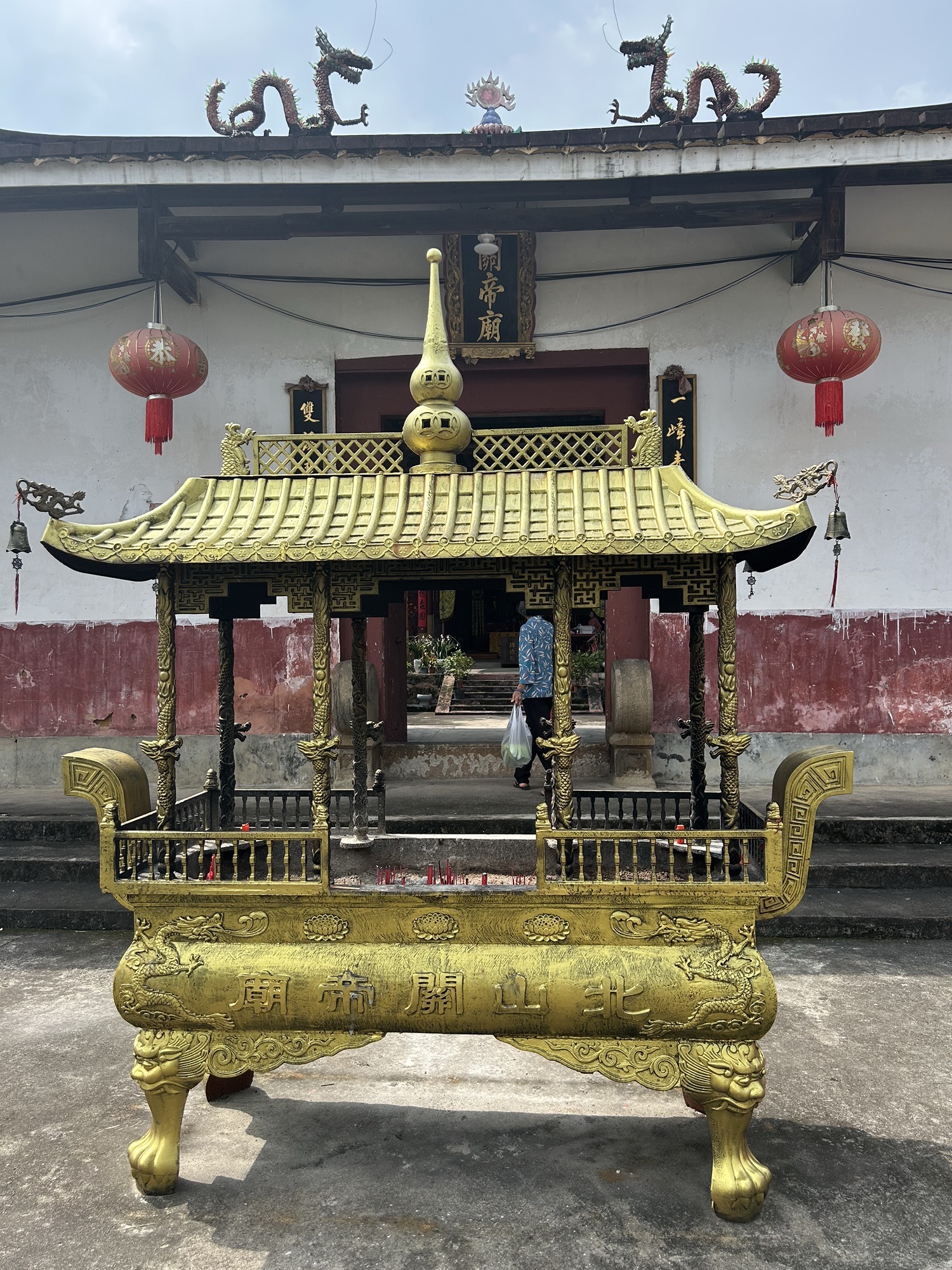 北山关帝庙实景照片