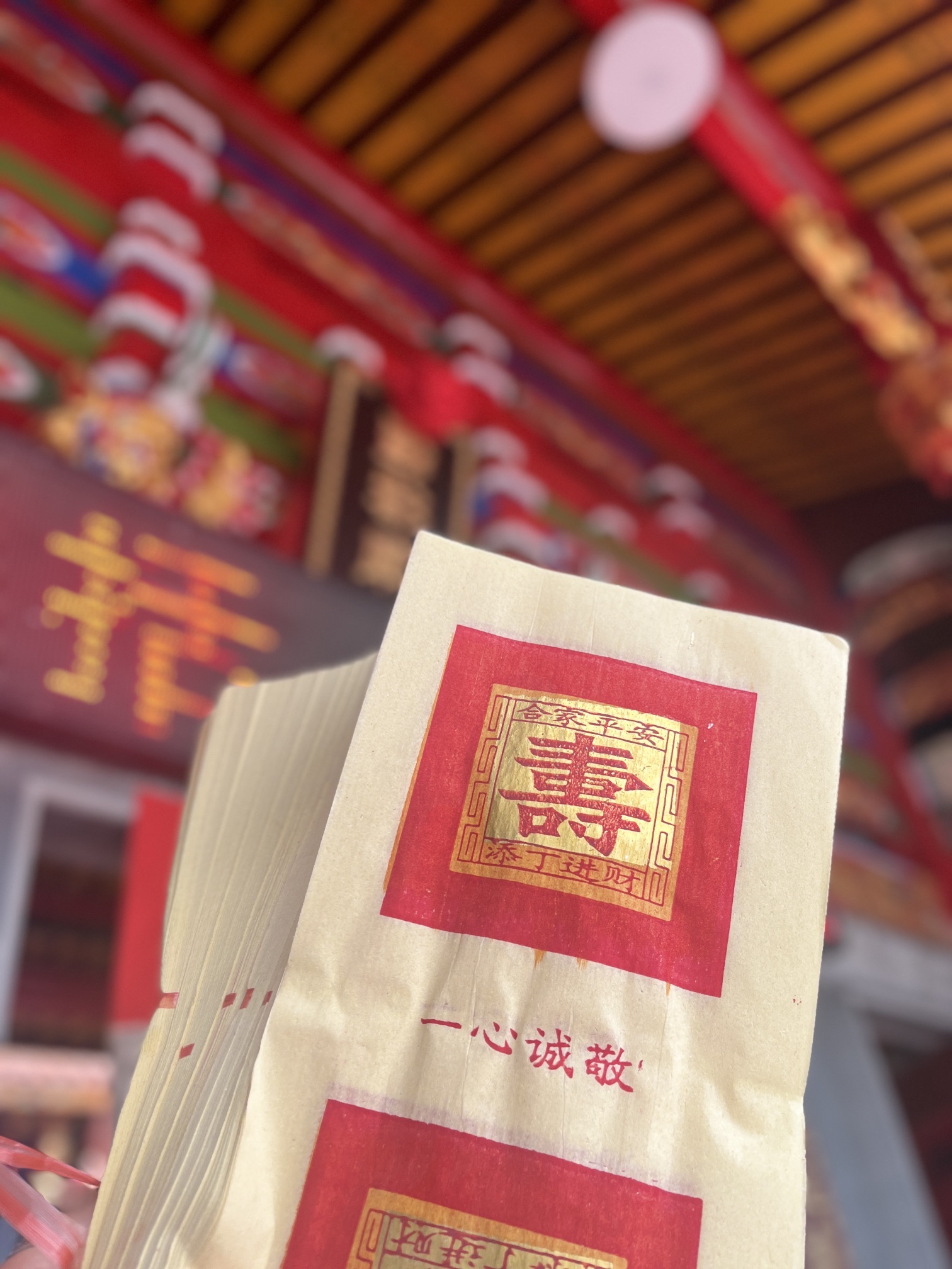 罗山丰都庙实景照片