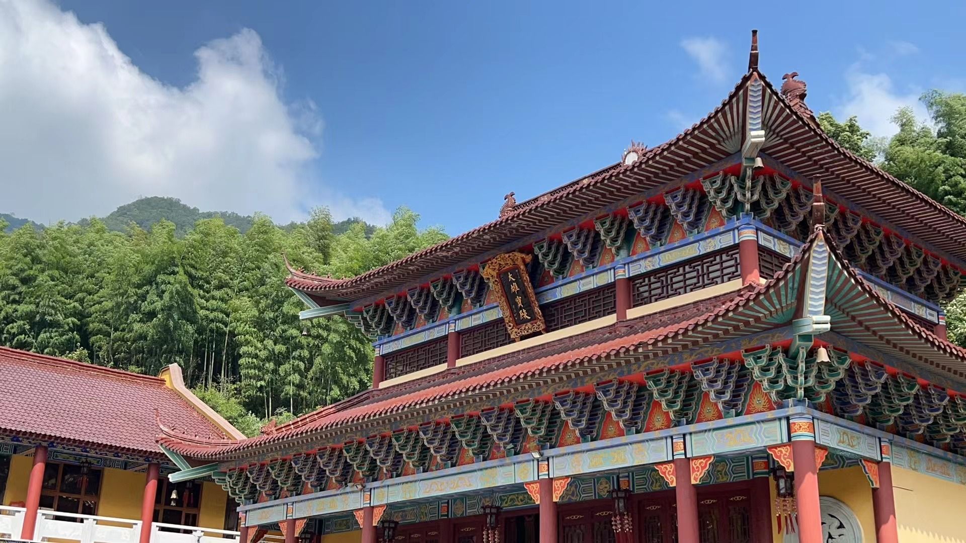 临安区龙门寺实景照片