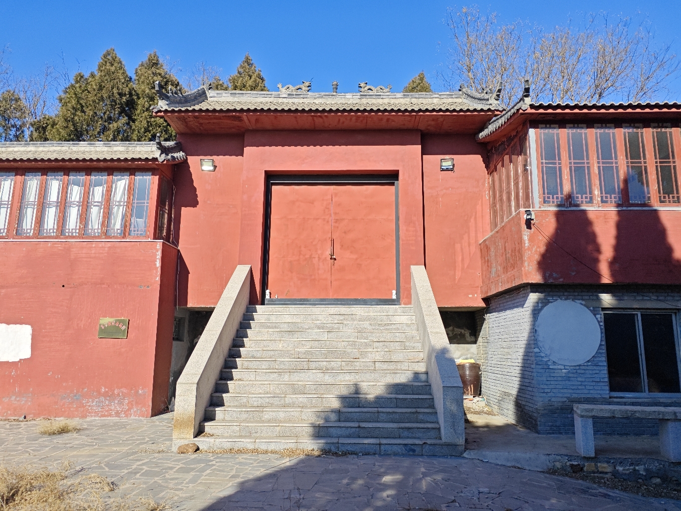 青旗山庙实景照片