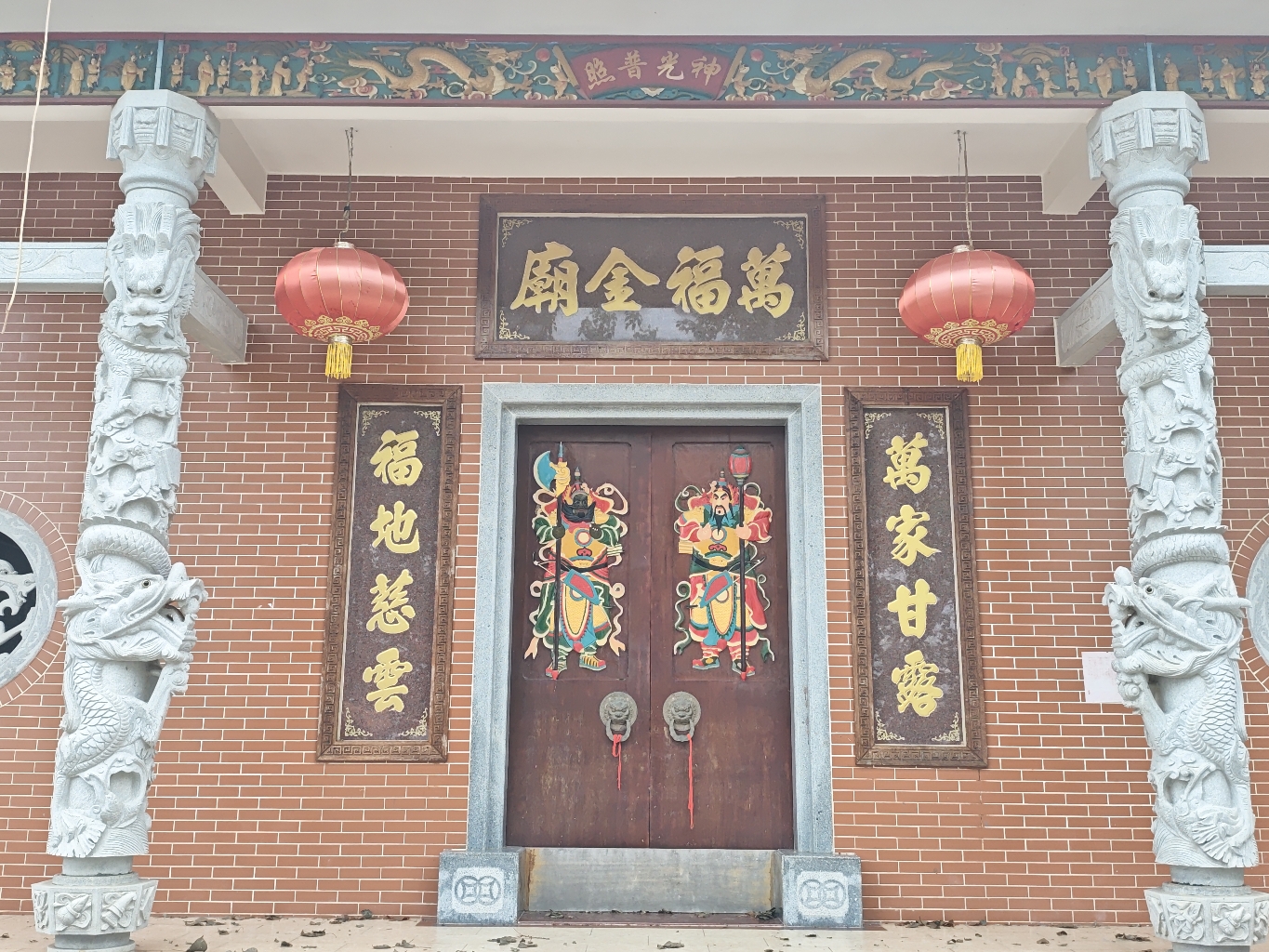 万福金庙实景照片