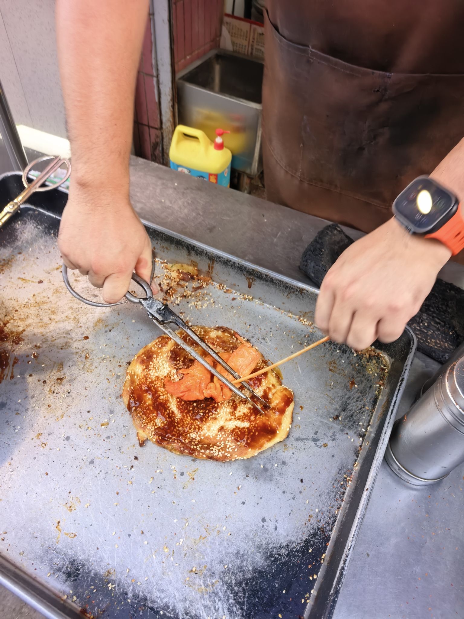 小谢蚝油饼(丰乐花园店)