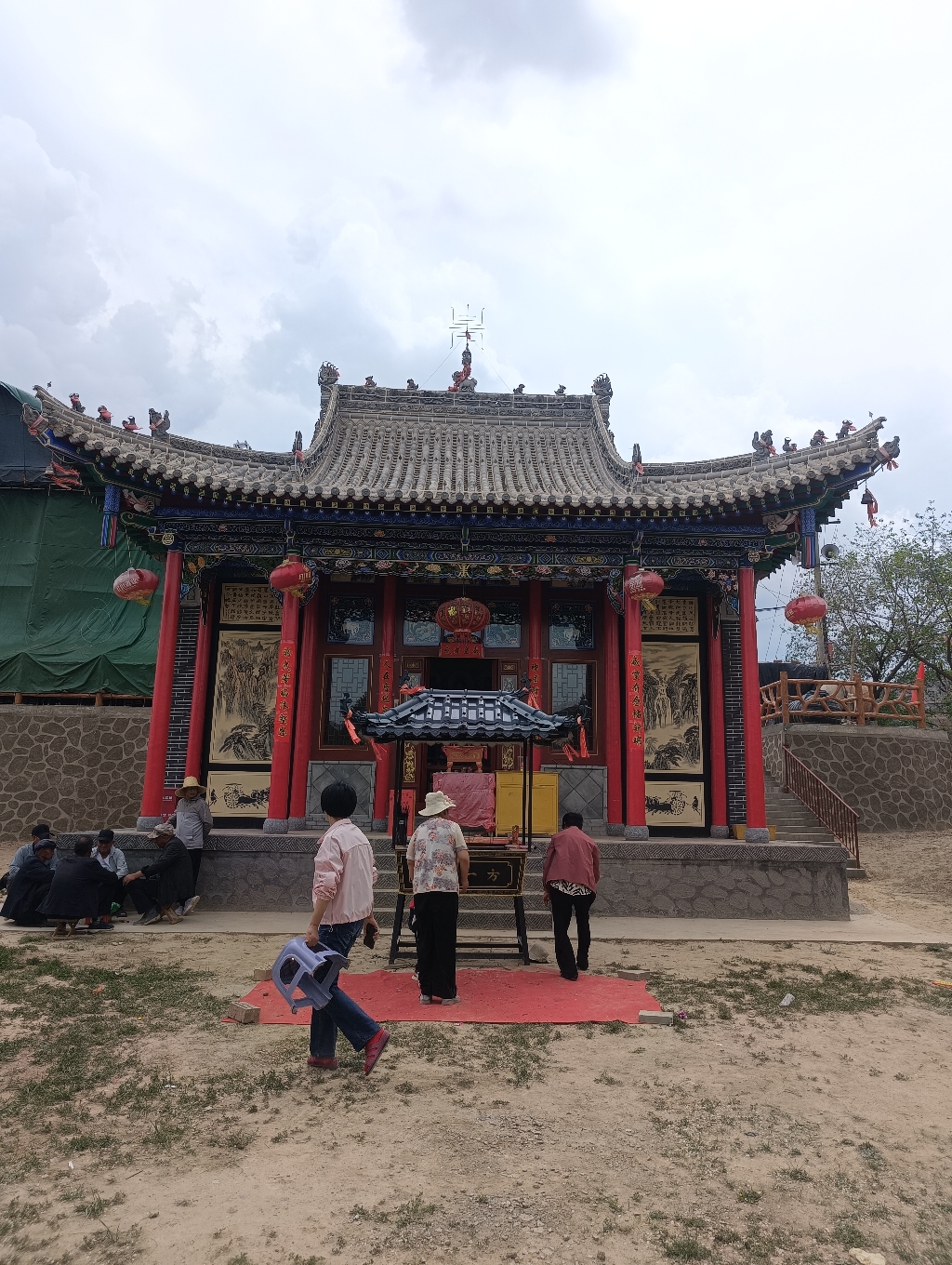 三台山娘娘庙实景照片