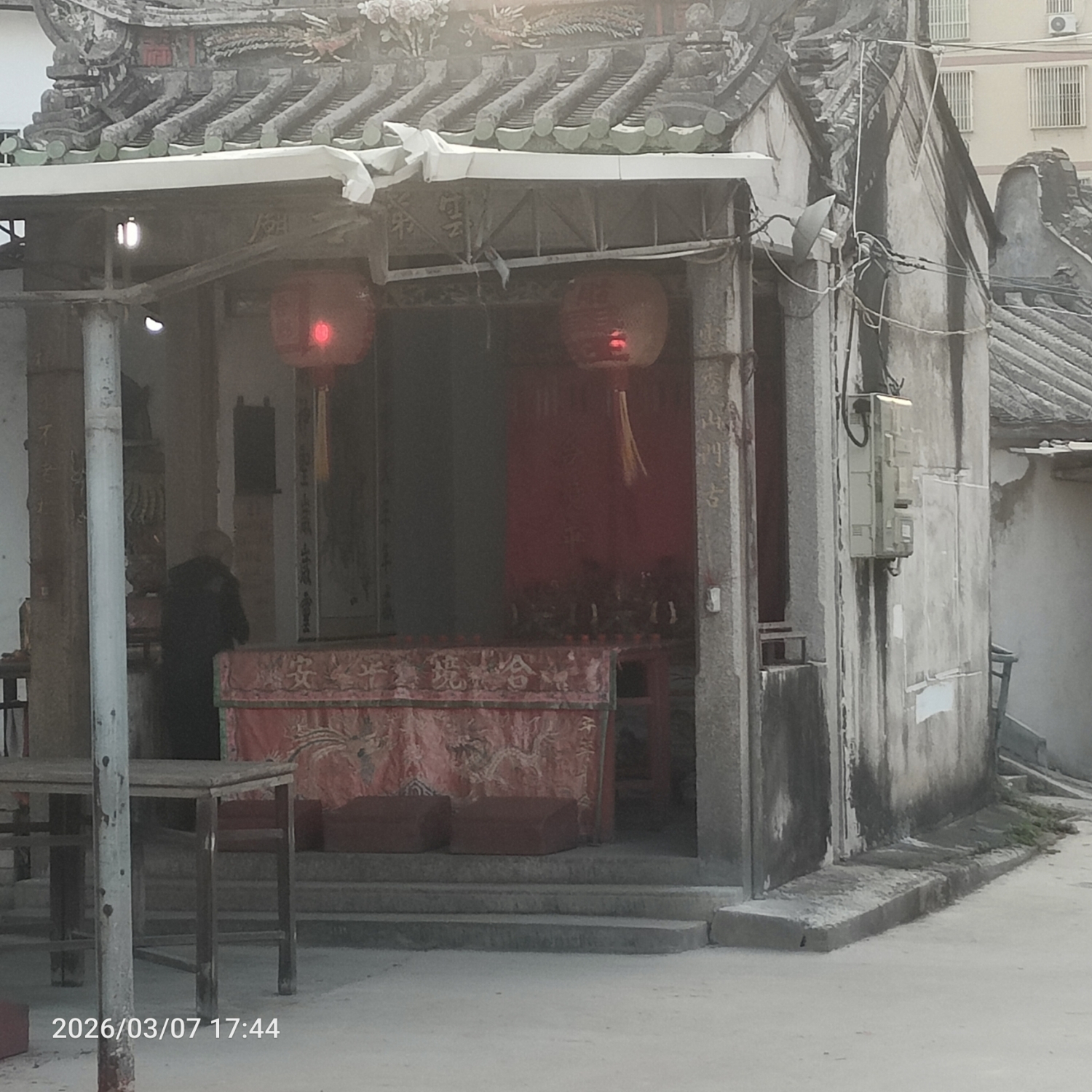 云梯古庙实景照片