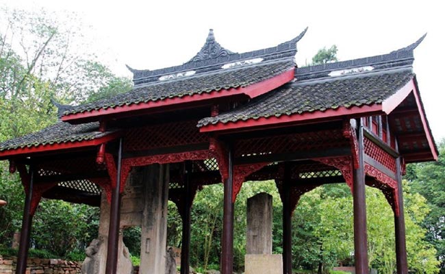庞统祠实景照片