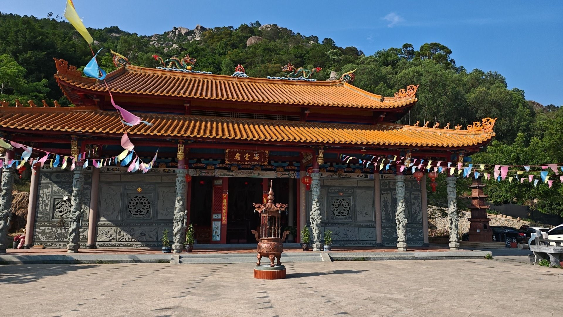 龙云山海云寺(五公老祖庙)实景照片