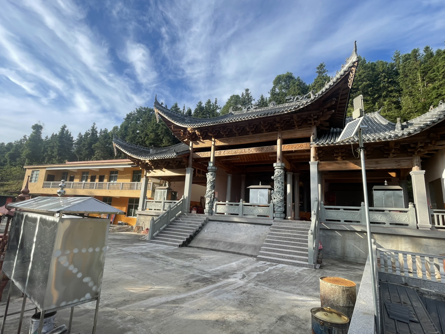 蛟溪村普渡寺实景照片