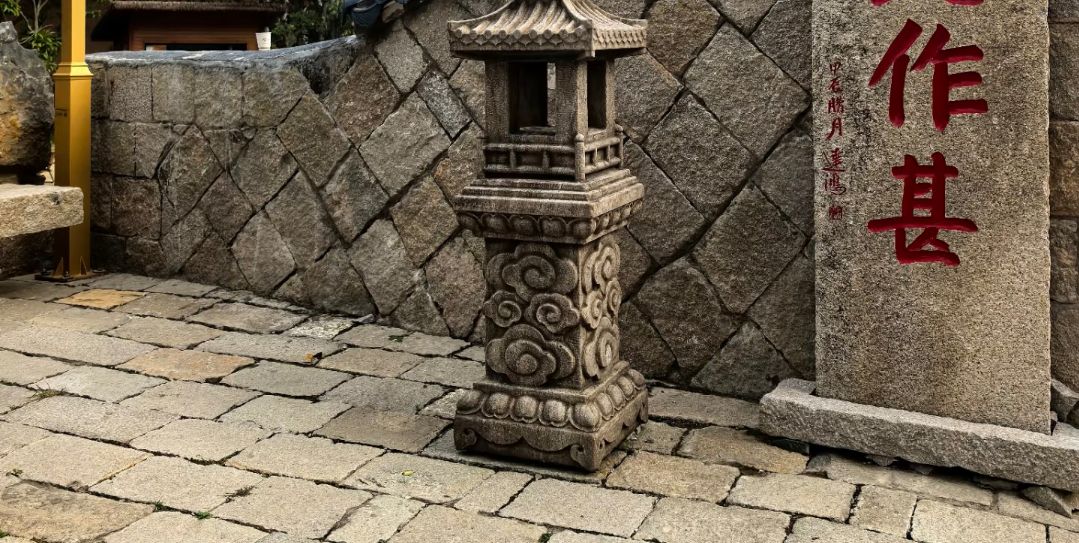 旗山古寺实景照片