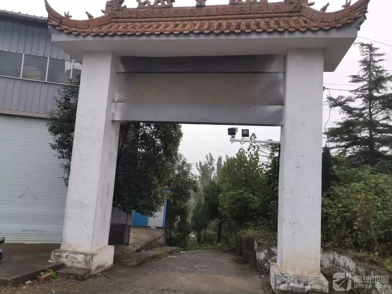 花姑奶奶庙实景照片
