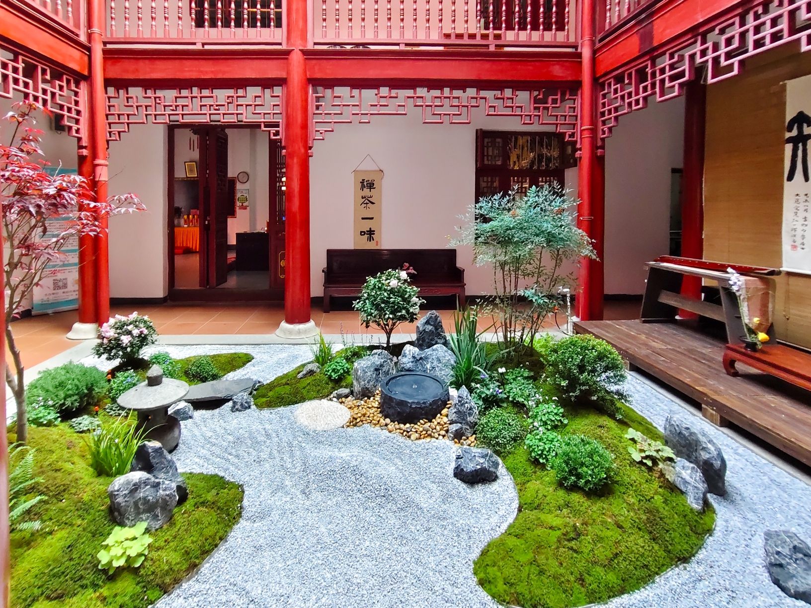 圆觉庵实景照片
