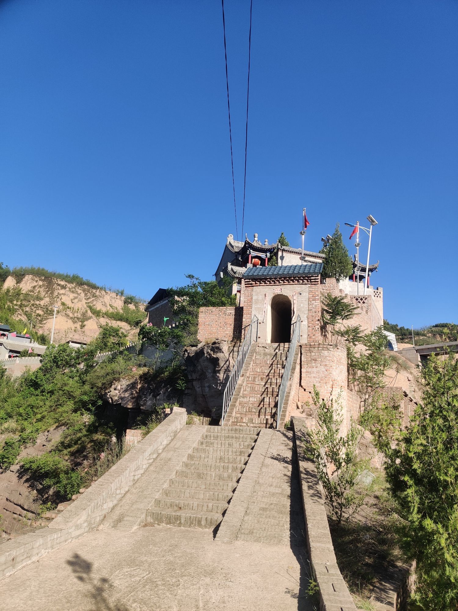 水台山寺实景照片