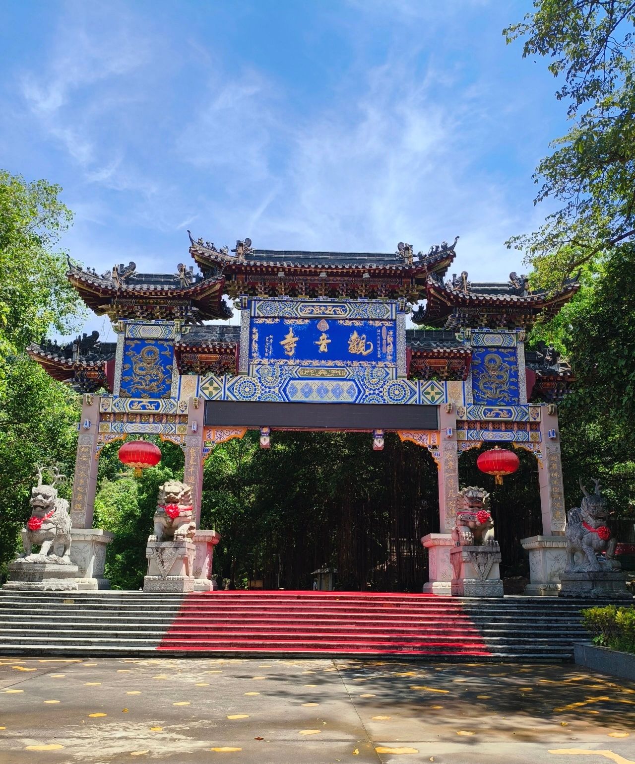 公坑寺实景照片