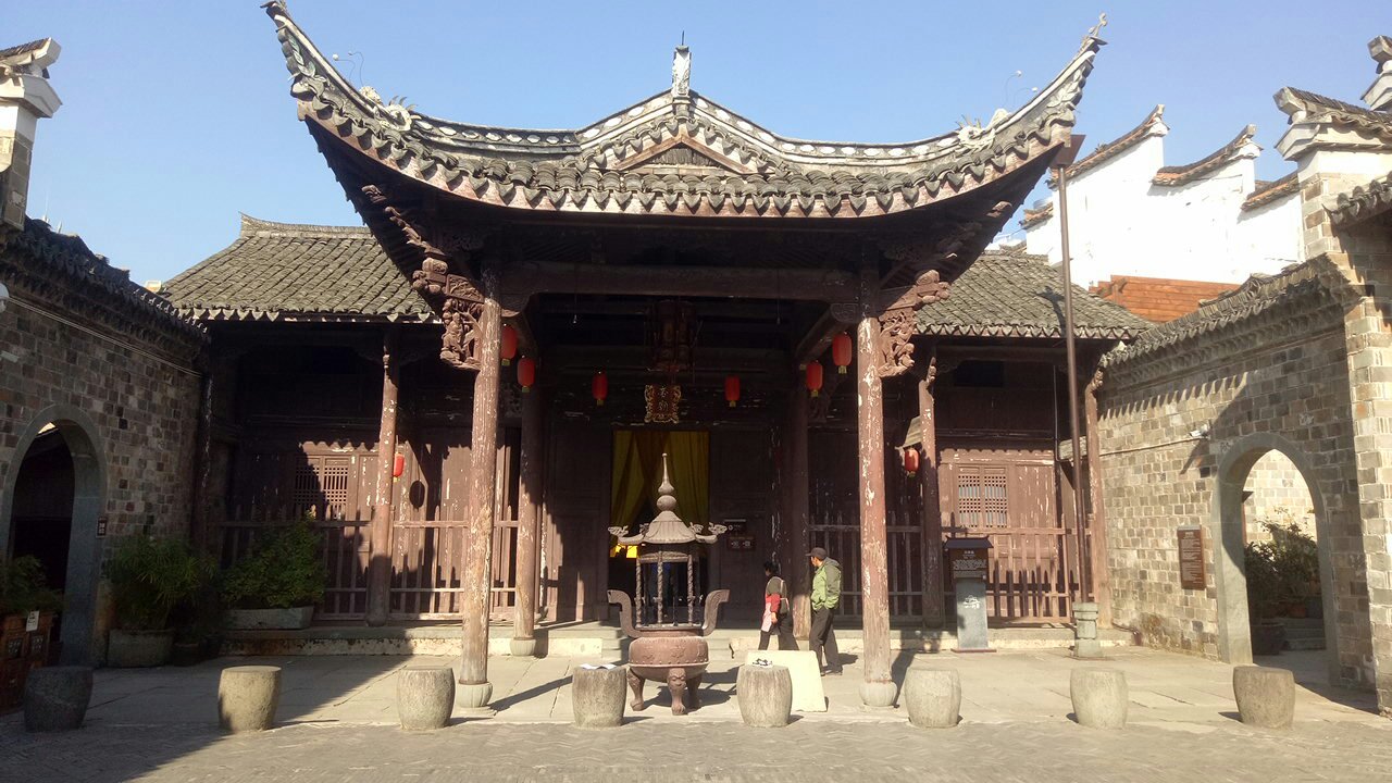 廿八都古镇-关帝庙(浔里街)实景照片