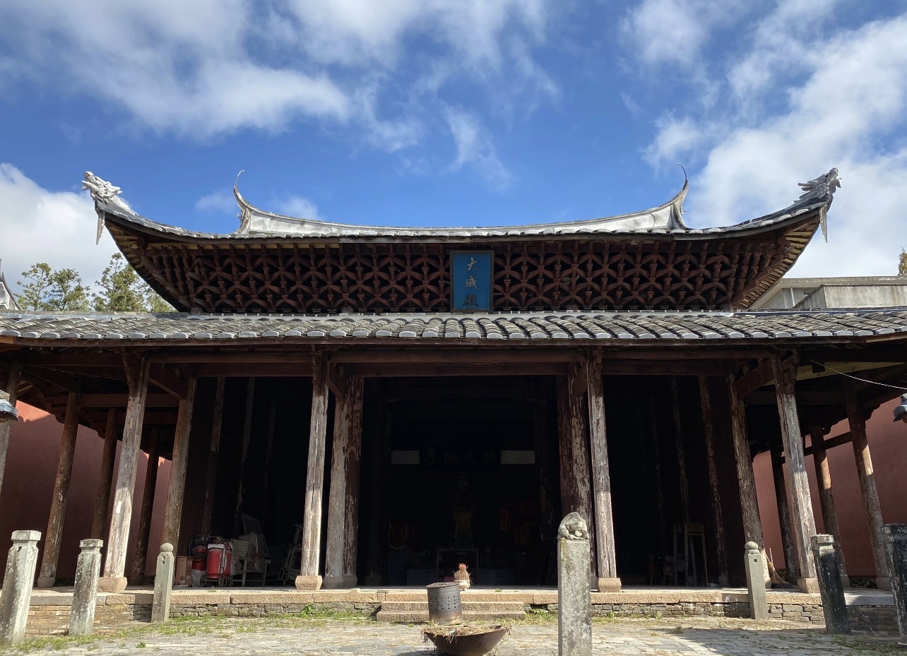 屏南文庙实景照片