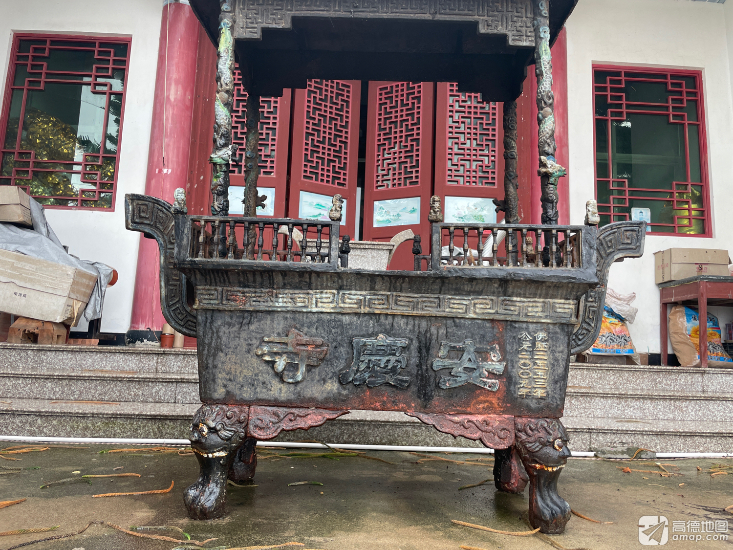霞浦安庆寺实景照片