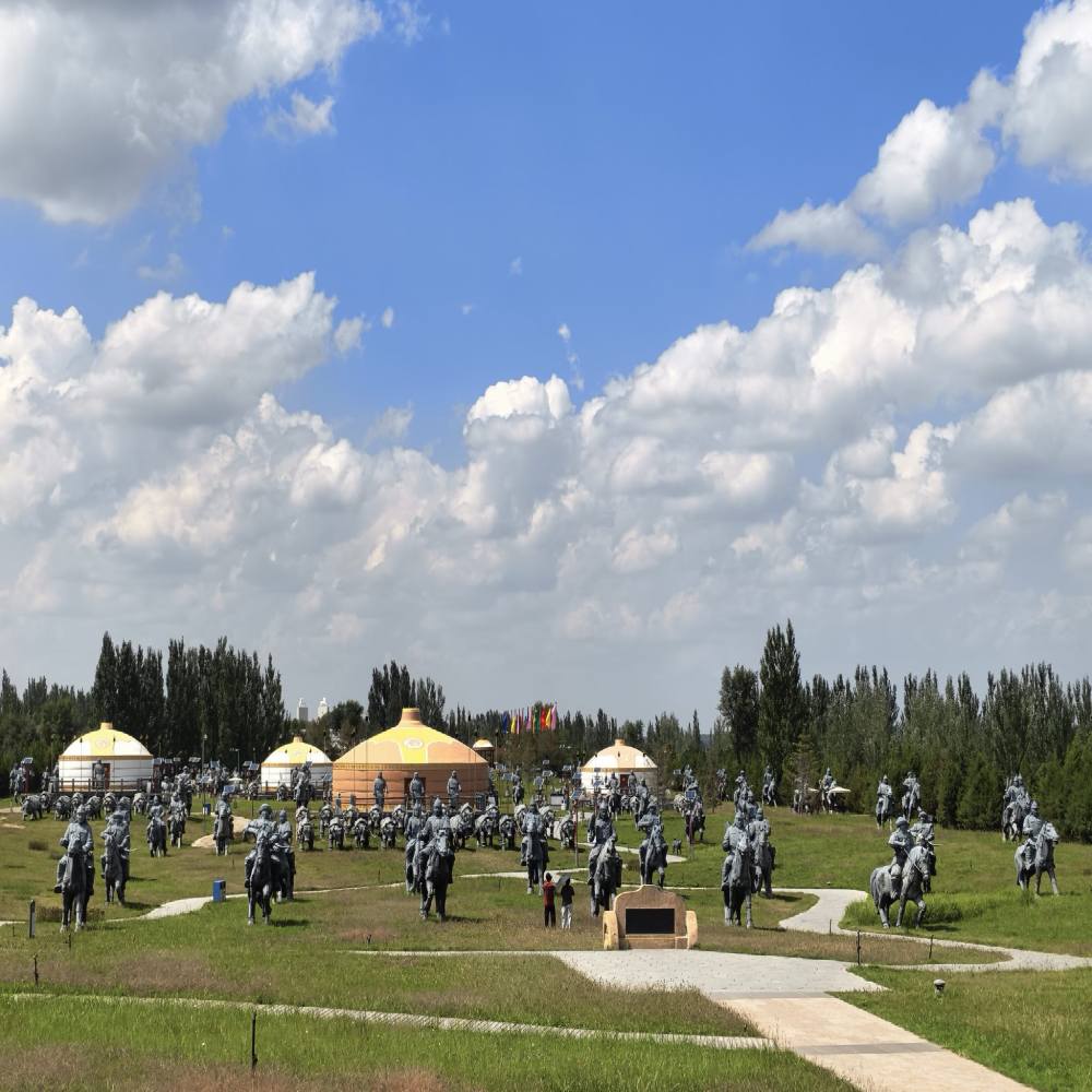 成吉思汗陵旅游区景点图片