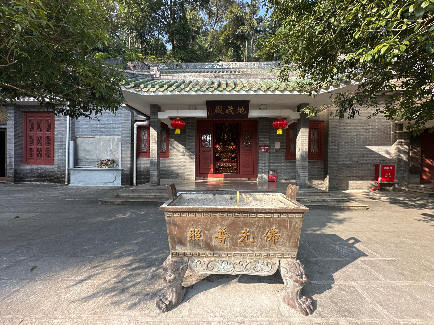 地藏殿实景照片