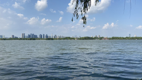 蠡湖国家湿地公园-波光月色水榭