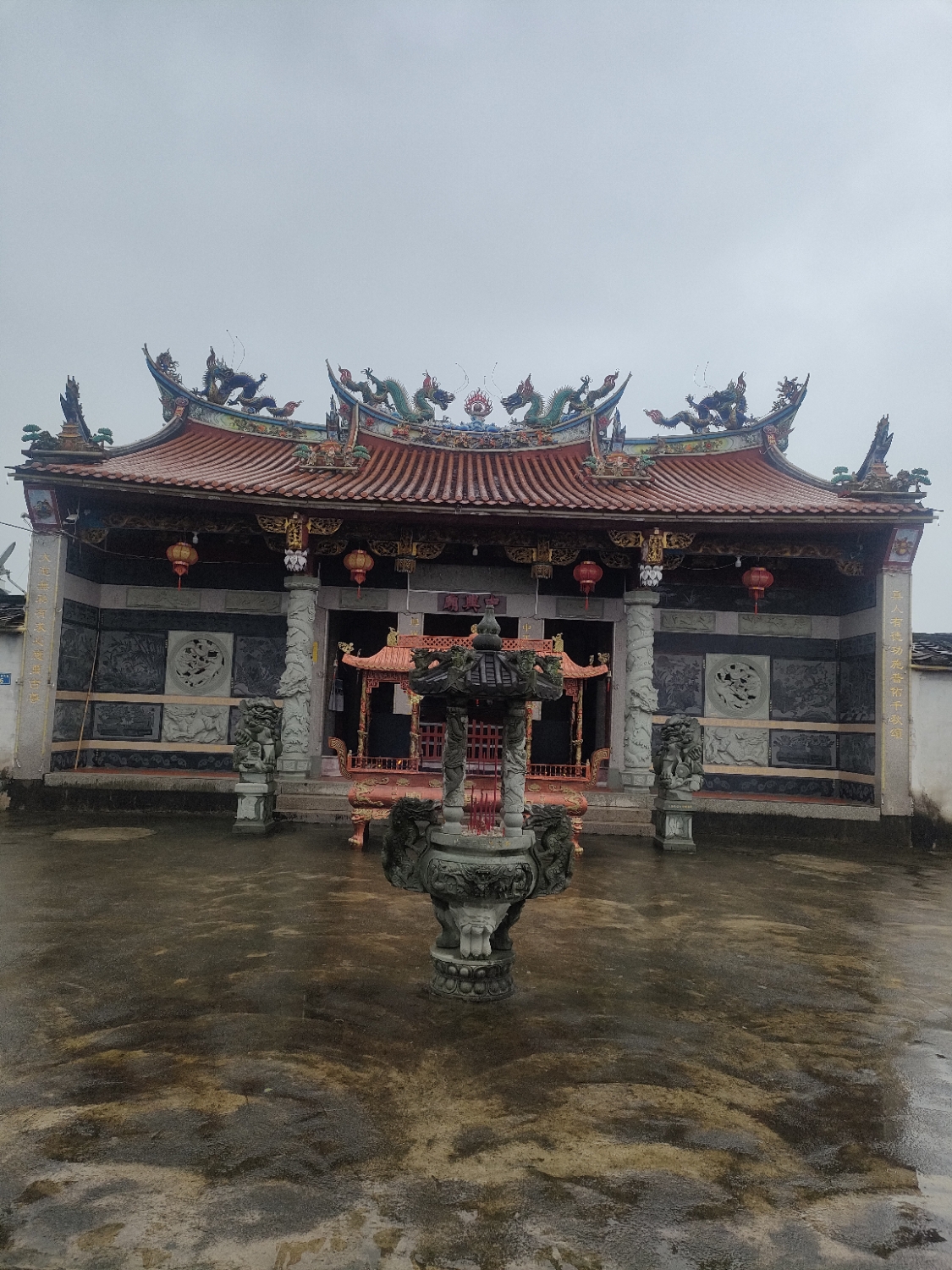 竹园中兴庙实景照片