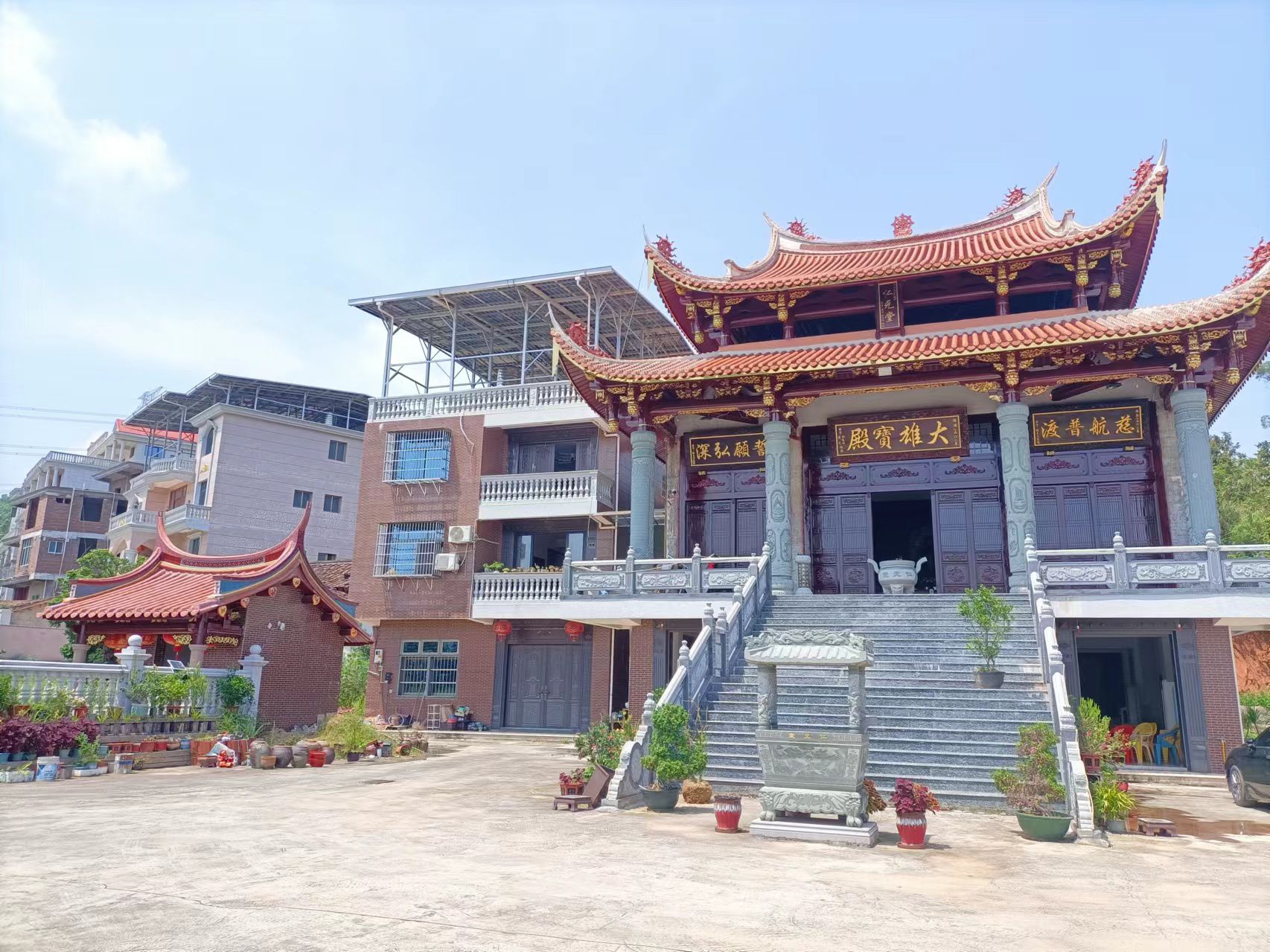仙游郊尾仁元堂寺实景照片