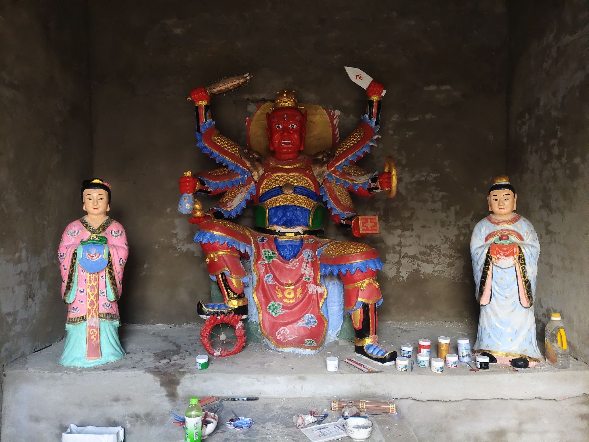 张火神爷庙实景照片