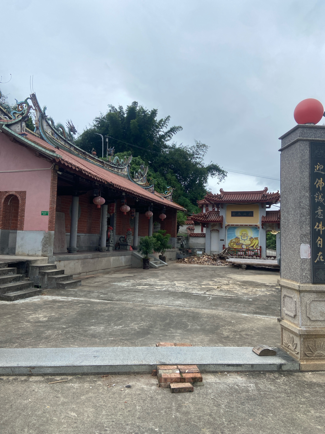 石鼓镇庙宇实景照片