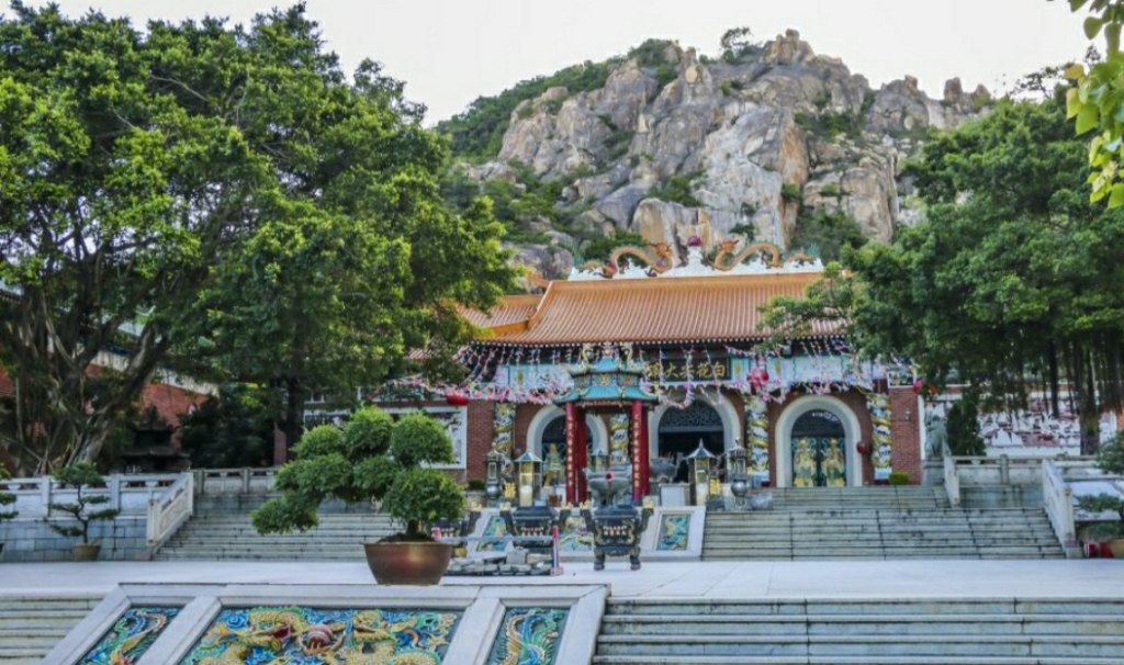 礐石风景名胜区-白花尖大庙实景照片