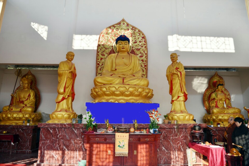 谷里兴盛寺实景照片