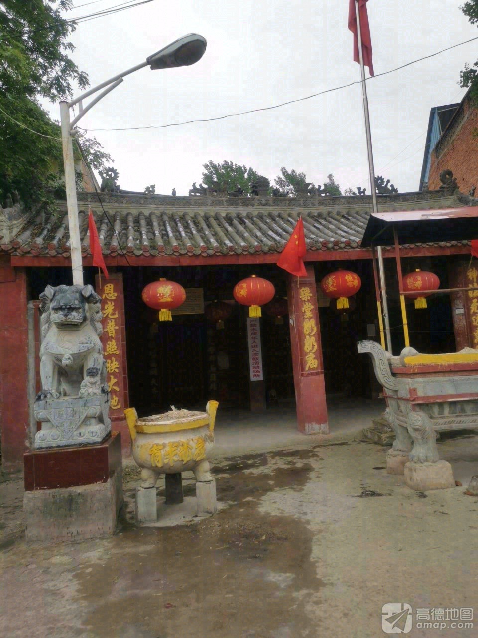 梁堂奶奶庙实景照片