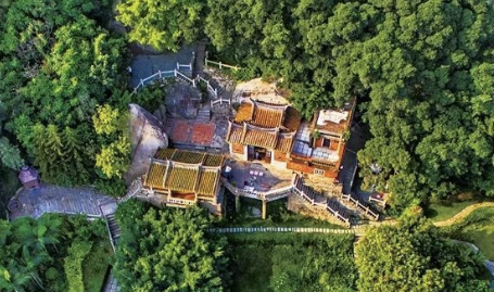 牙山国家森林公园-草庵寺实景照片