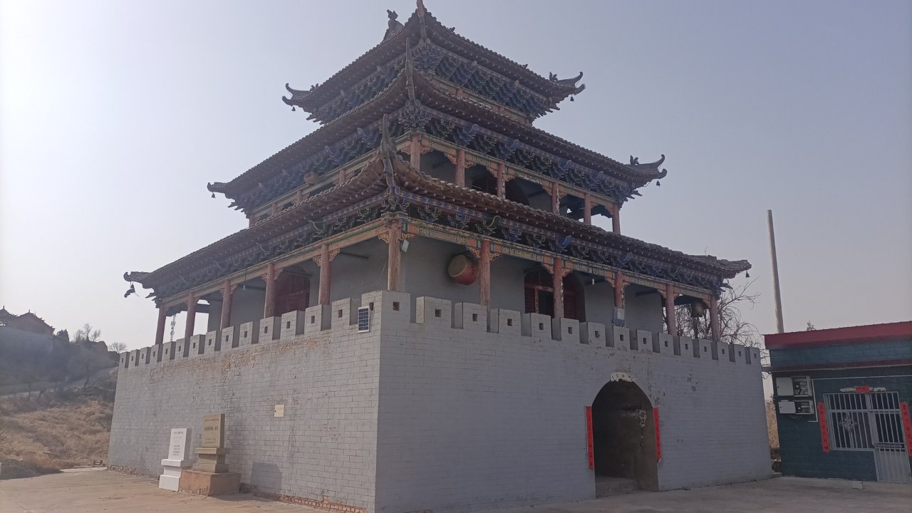 明长城大柏油堡遗址·庙群实景照片