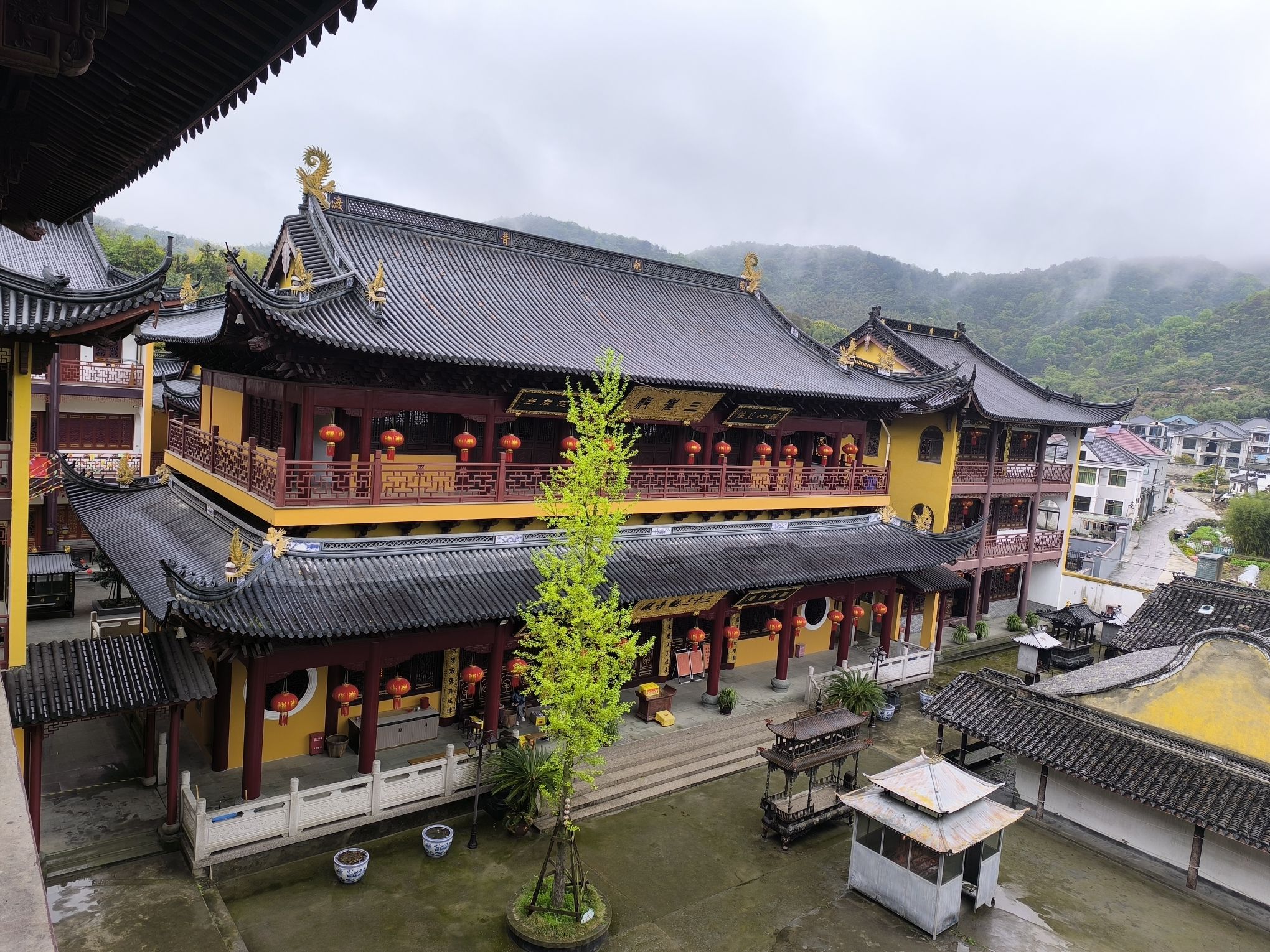 娑罗禅寺实景照片