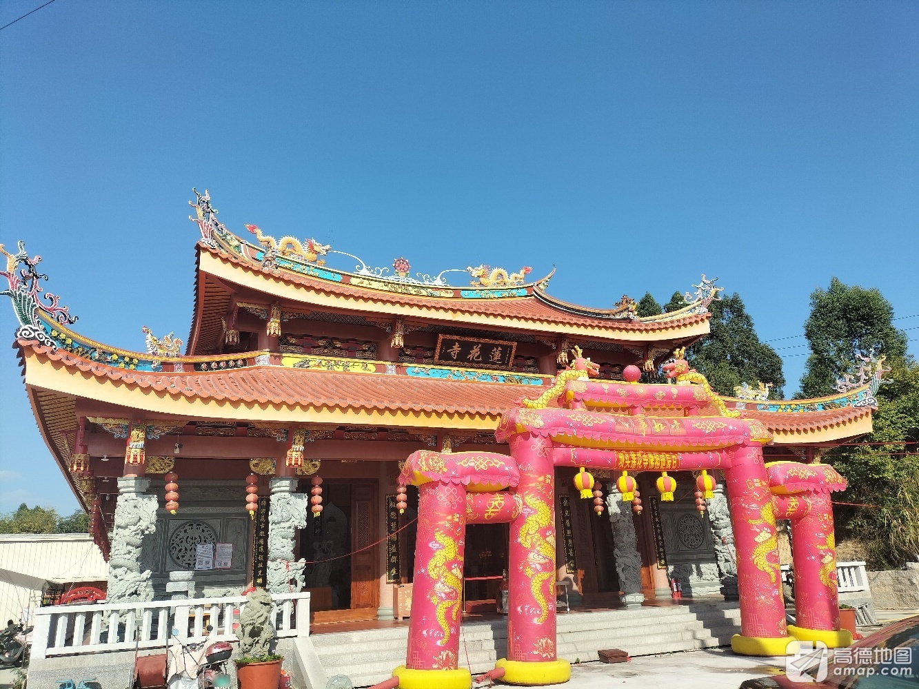 磁灶镇坝头莲花寺实景照片